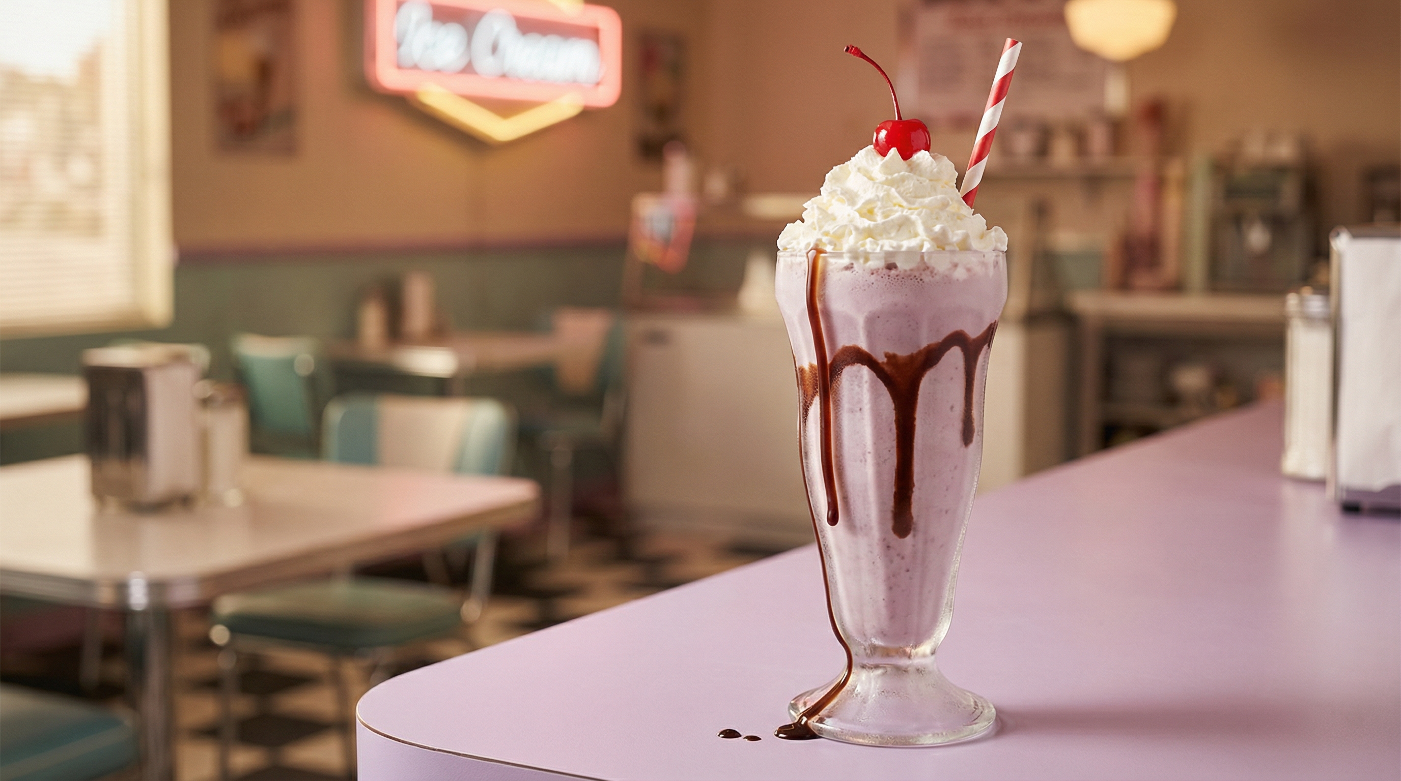 Hand-spun milkshakes at Mason Whippy Dip